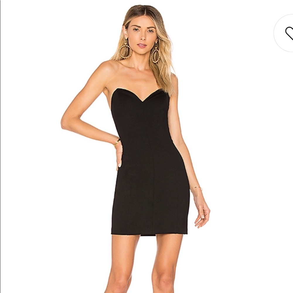 Amanda Uprichard black dress